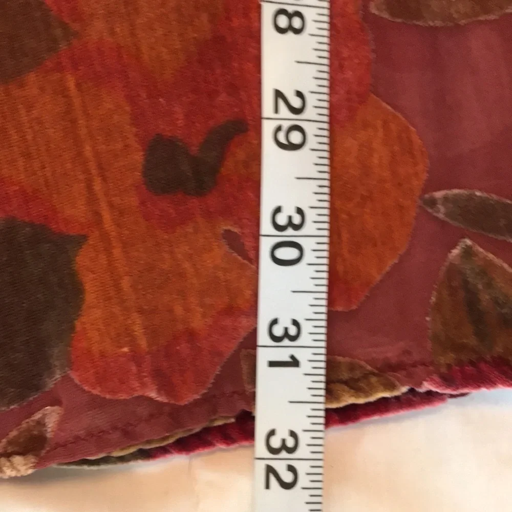 Floral Burn Out Woman’s Open Front Long Sleeve Jacket Top Kimono Cardigan - Picture 4 of 4